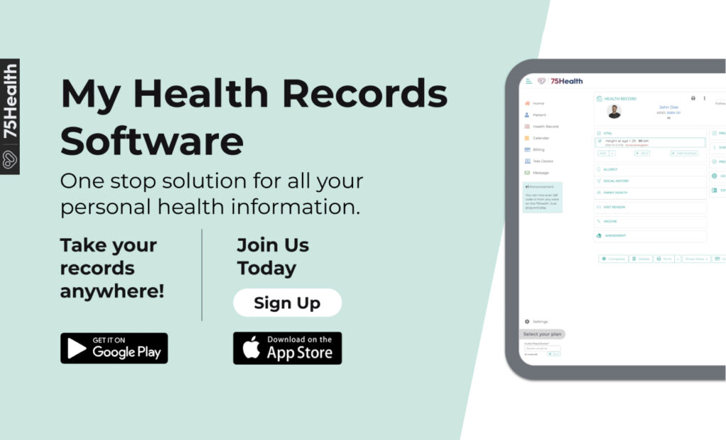 What is the importance of a Personal Health Record (PHR)? 75Health
